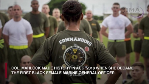 USMC Black History Month 2019: Lorna Mahlock
