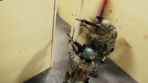 Air Force security Forces Personnel Polish Close Quarters Combat Skills