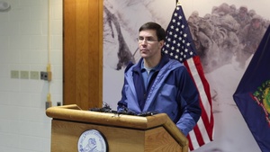 U.S. Army Secretary Dr. Mark T. Esper Press Conference