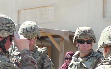 103d Sustainment Command Conducts Pre-deployment Site Survey (B-Roll)