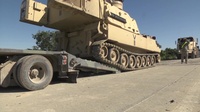Oklahoma National Guard General Visits Troops