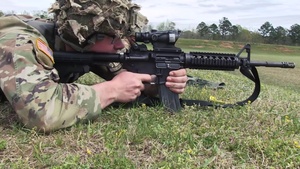 2019 U.S. Army Small Arms Championship Infantry Trophy Team Match B-Roll