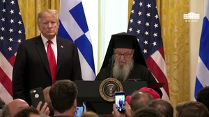 President Trump Attends the Greek Independence Day Celebration