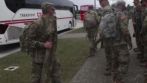 B-Roll: 2nd ABCT, 1st Armored Division arrives at Drawsko Pomorskie Training Area