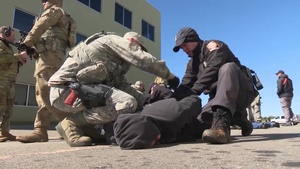 Oregon Security Forces Airmen Conduct Civil Disturbance Training During PATRIOT South