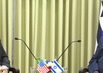 U.S. Secretary of State Meets Israeli President