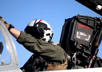 FA-18D Hornets Arrive for WTI 2-19