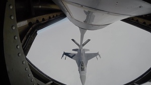VTANG F-16's and NHANG KC-135 Final Refuel