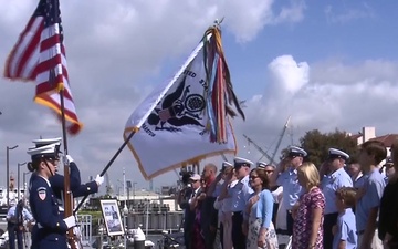 Coast Guard Commissions Cutter Terrell Horne in Los Angeles