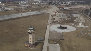 Offutt Flood Aerial B-Roll