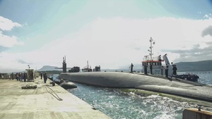 USS Florida Arrives in Souda Bay, Greece