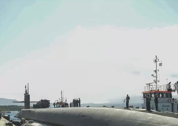 USS Florida Arrives in Souda Bay, Greece