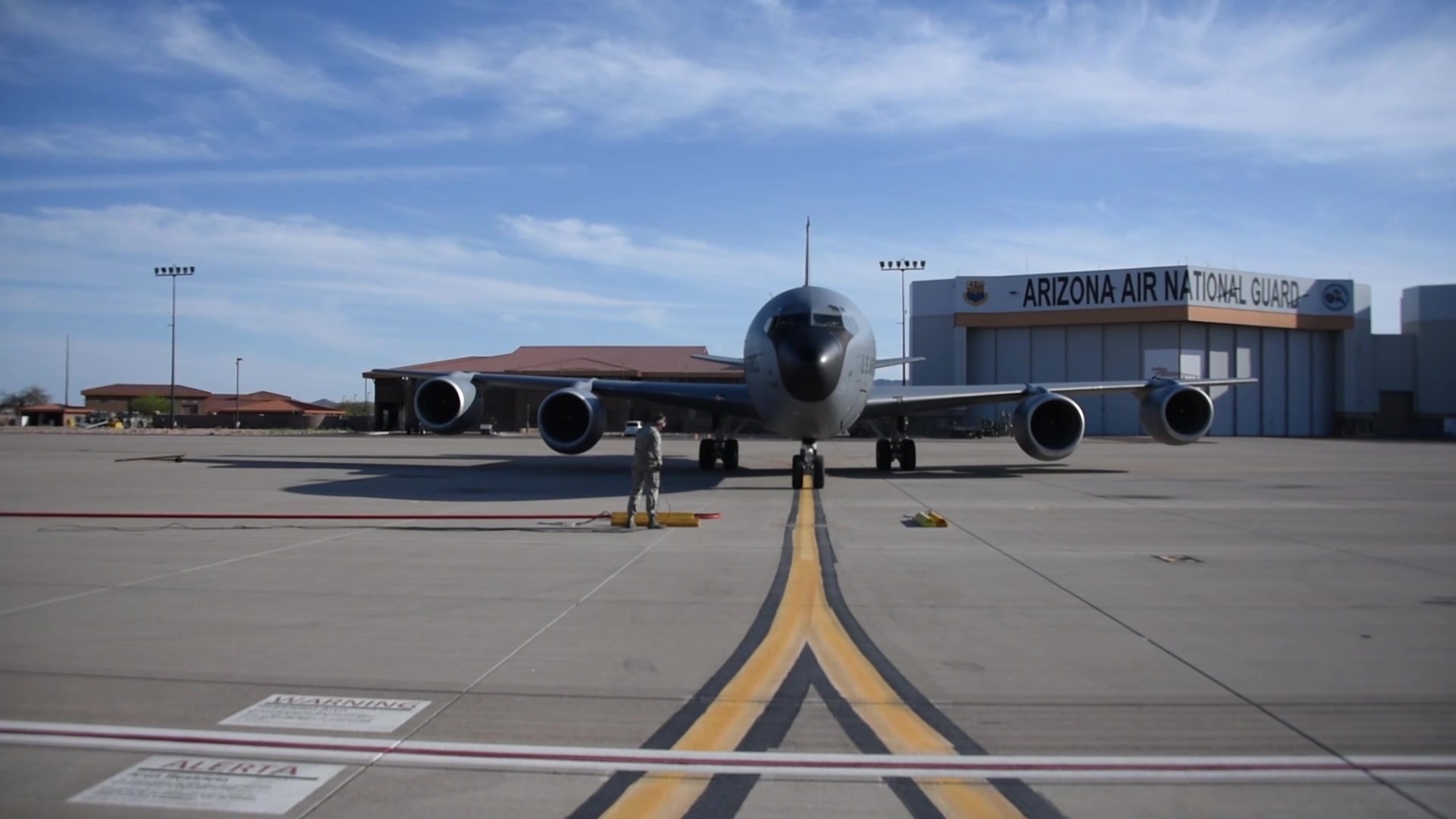 kc-135 57-1419 transferred from Pease ANGB to Goldwater ANGB 24 March 2019.
