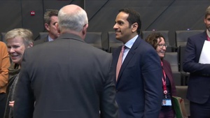 Deputy Prime Minister and Minister of Foreign Affairs of Qatar attends the North Atlantic Council