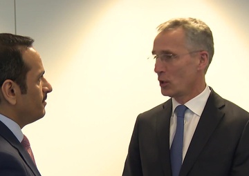Deputy Prime Minister and Minister of Foreign Affairs of Qatar visits NATO Headquarters