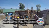 Balikatan 2019: Construction progress at Pagasa Elementary School, Orani, Bataan, Philippines