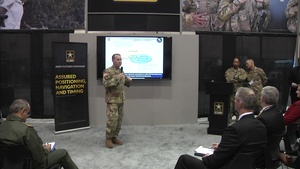AUSA Warriors Corner, Day 2 – Assured Positioning, Navigation and Timing for Multi-Domain Operations