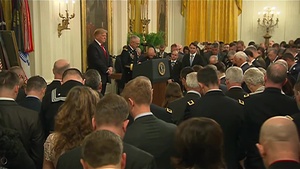 President Presents Medal of Honor to Fallen Soldier’s Son