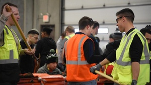 Grand Forks AFB members assist with flood preparation efforts B-Roll