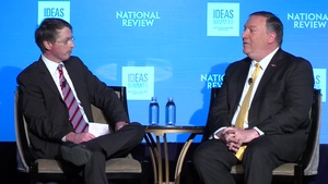 Secretary Pompeo Participates at NRI’s 2019 Ideas Summit: Moderated Conversation on the “Leadership Role of the U.S. in the World”