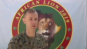 African Lion 2019 - AMNET Interview - MSgt Brian Dimock