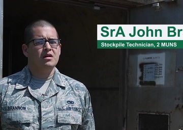 2nd Munitions Squadron Conducts 100 Percent Accountability - With Graphics