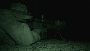 International Snipers Fire at Night