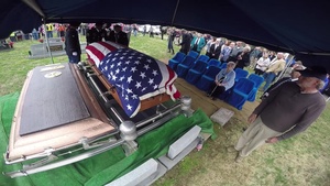 WWII Veteran returns home