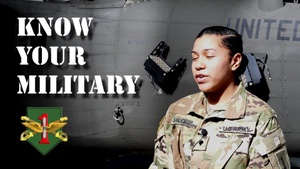 Know Your Military wtih SPC Raven SanJorge