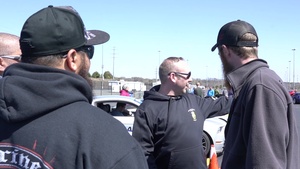 Warrant Officer Bryan Nichols at the Charlotte Champ Tour Nationals