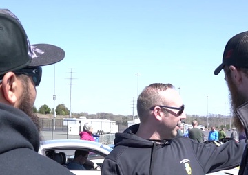 Warrant Officer Bryan Nichols at the Charlotte Champ Tour Nationals