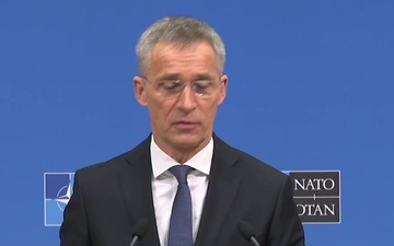 NATO Secretary General's Pre-Ministerial Press Conference Opening Remarks