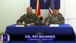 U.S. Soldiers and North Macedonia's Soldiers Conduct Joint Live-Fire Training Exercise