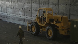 Marines and Sailors aboard USS Somerset offload LCU's Pacific Blitz 19 B-Roll