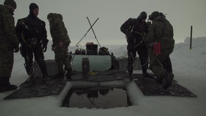 Canadian Soldiers Train Above the Arctic Circle