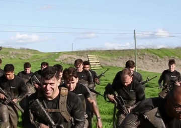 Marine Corps Officer Candidates take on Mini OCS