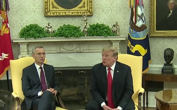 NATO Secretary General meets with the President of the United States