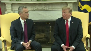 NATO Secretary General meets with the President of the United States