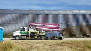 B/Roll: Corps supports DHS's request to build additional border wall near San Diego.