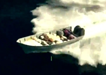 Coast Guard Cutter Steadfast Pursues Panga