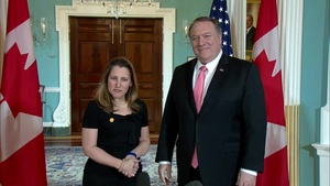 Secretary Pompeo Meets with Canadian Foreign Minister Chrystia Freeland