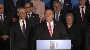 Reception to celebrate the 70th Anniversary of NATO - Opening remarks by NATO Secretary General and US Secretary of State