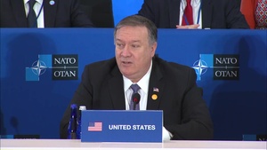 Secretary of State Michael R. Pompeo remarks at NATO Meeting