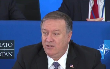 Secretary of State Michael R. Pompeo remarks at NATO Meeting