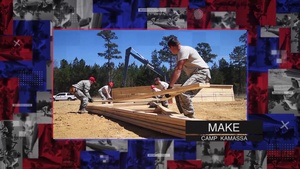 200th RHS tip of the spear for year two of Camp Kamassa IRT project in Mississippi