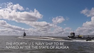 USS Alaska (Gold) Returns to Naval Submarine Base Kings Bay