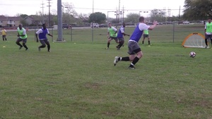 All-Army Soccer Tryouts 1LT Cameron Niccum