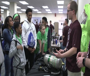 Scott Air Force Base STEAM day