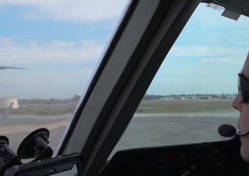 Kc-10 Refuels Charleston C-17s