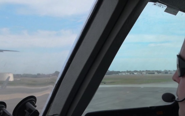 Kc-10 Refuels Charleston C-17s